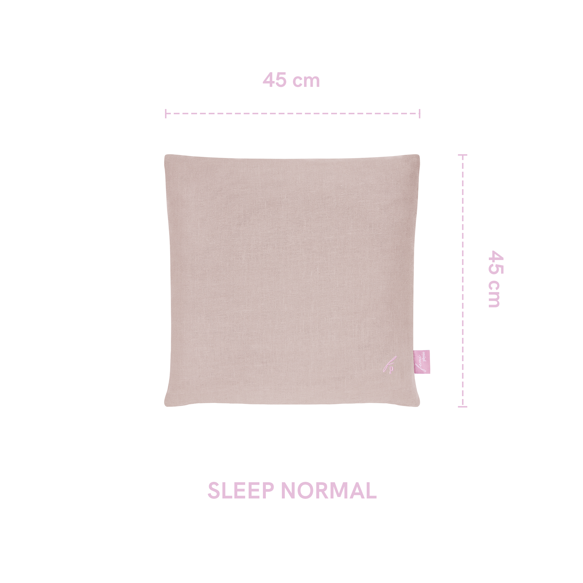 Poduszka SLEEP NORMAL z łuską gryki beż